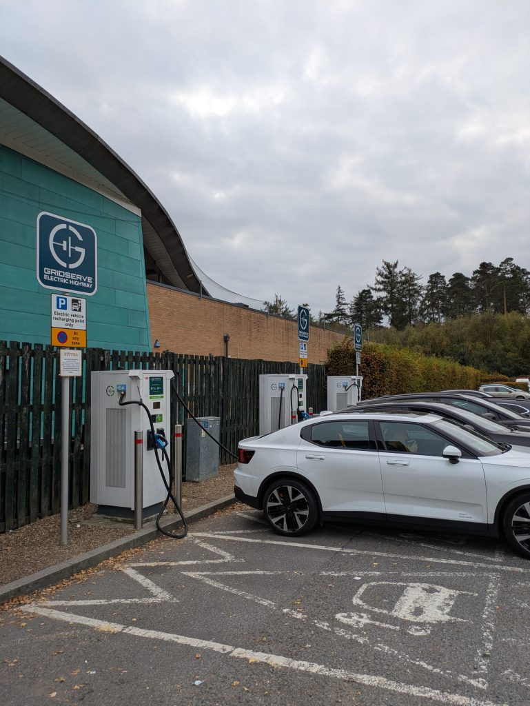 Beaconsfield Services Gridserve EV Chargers

